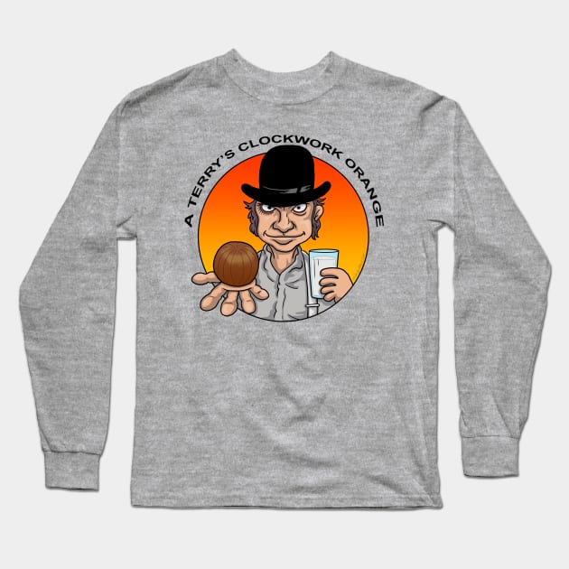 A Terry's Clockwork Orange Long Sleeve T-Shirt by GODDARD CREATIVE